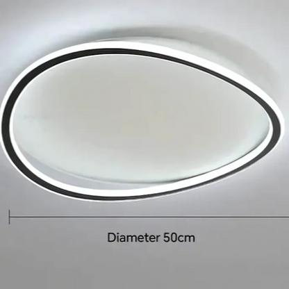 Thin Modern Overhead Light Fixture