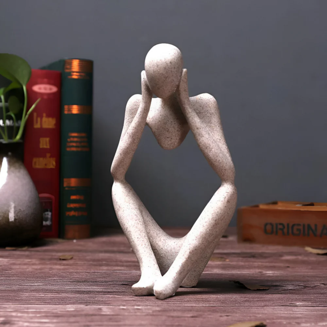 Contemporary Abstract Decor Statue