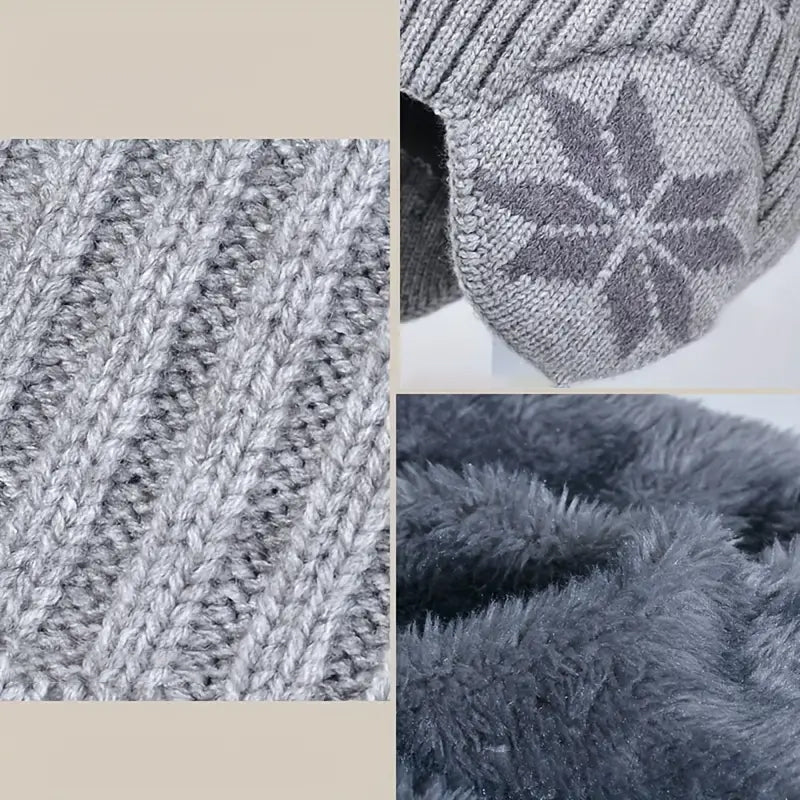 Cozy Childrens Winter Hat and Scarf Set