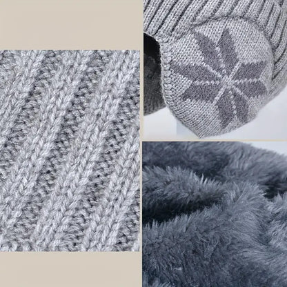 Cozy Childrens Winter Hat and Scarf Set