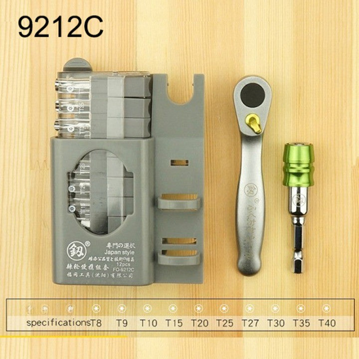 Portable Mini Tool Set with Screwdriver