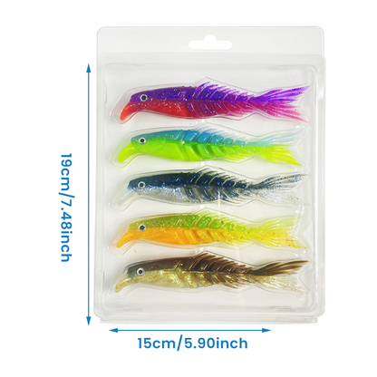 Vibrant Bendy Jointed Fish Toy