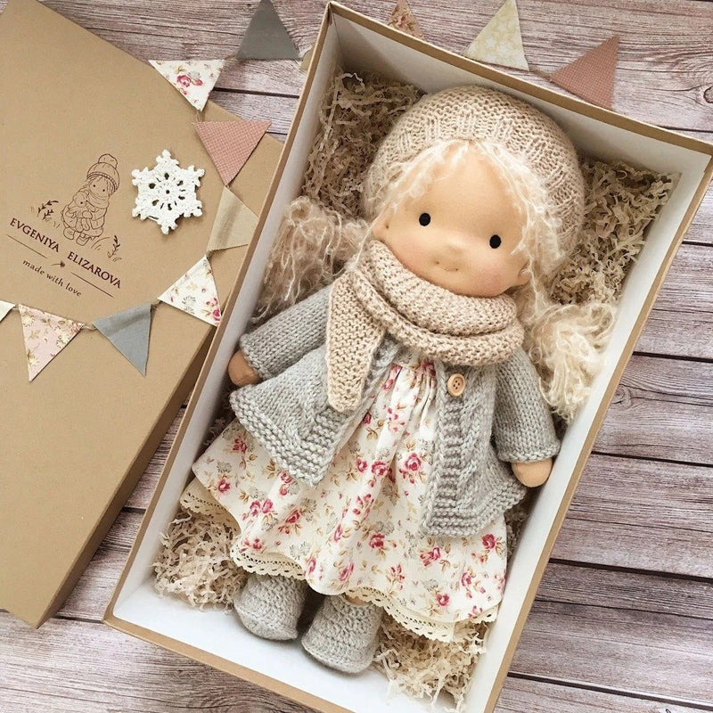 Artisan Wooden Baby Doll
