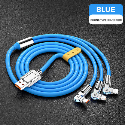 Bendable 360 Rotation USB Charger Cable