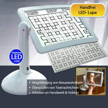 Bright Adjustable Desk Magnifying Light