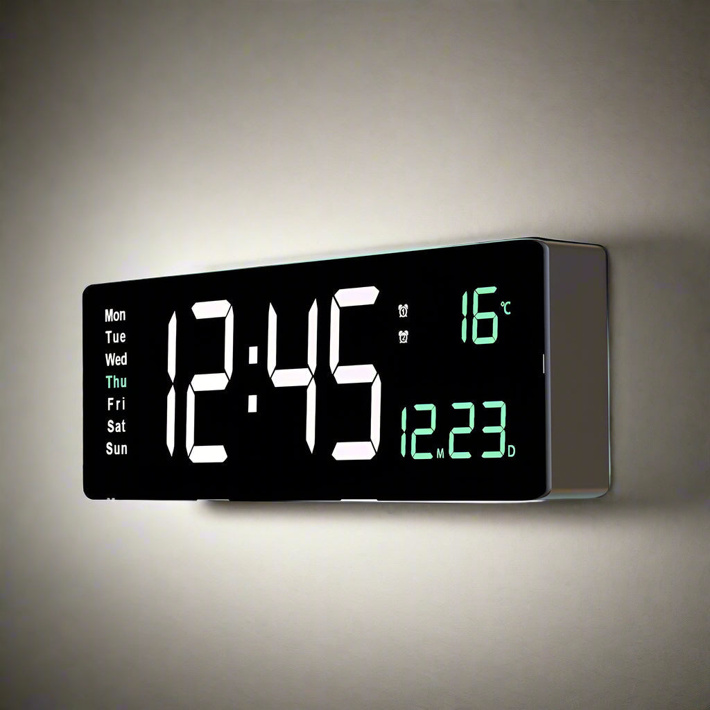 Vibrant LED Table Clock