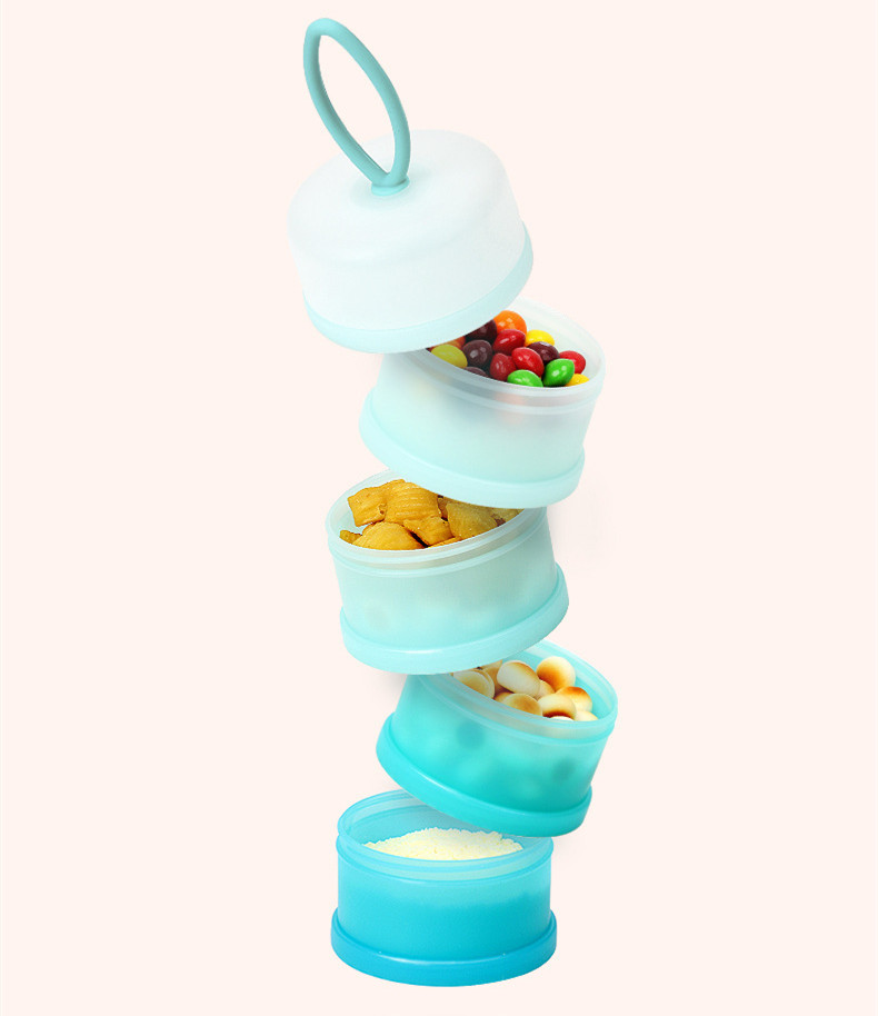 Baby Food Dispenser - Compact Snack Box & Storage