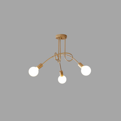 Vintage Chic Overhead LED Light Fixture