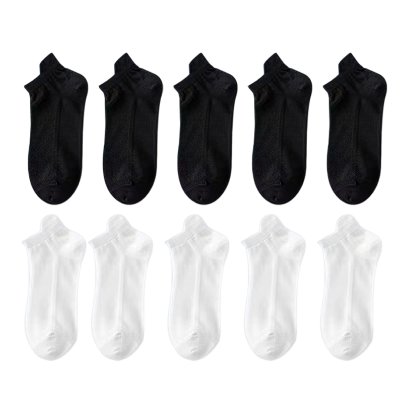 Slim No-Show Grip Socks
