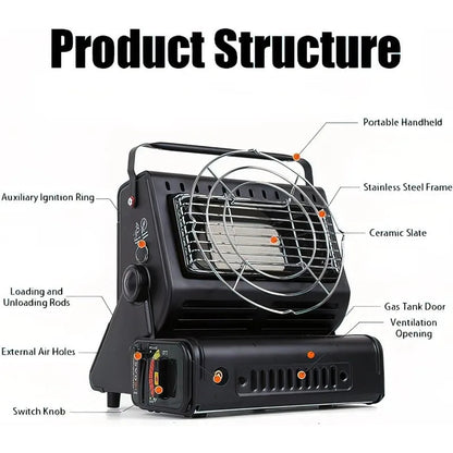 Portable Outdoor Heated Camping Stove