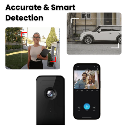 Smart Wi-Fi Doorbell Camera with HD Video