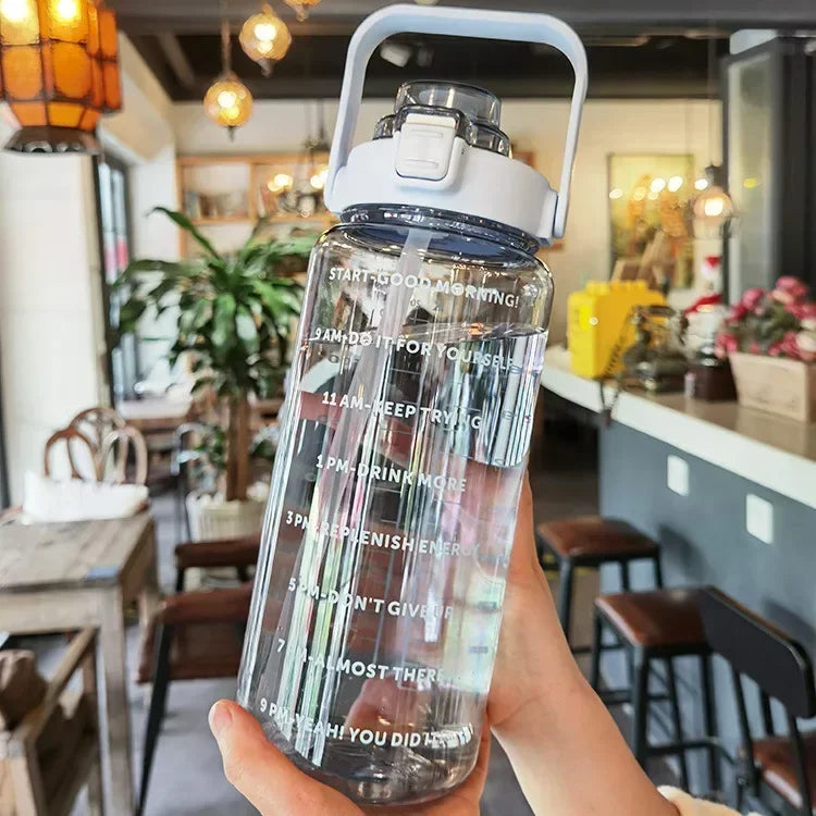 Big Cold Hydration Sports Water Bottle with Lid