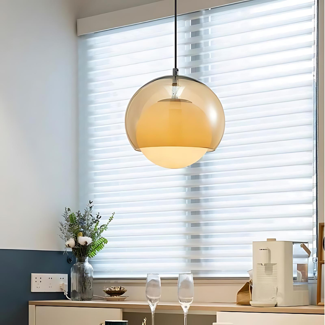 Classic Pendant Glass Lamp