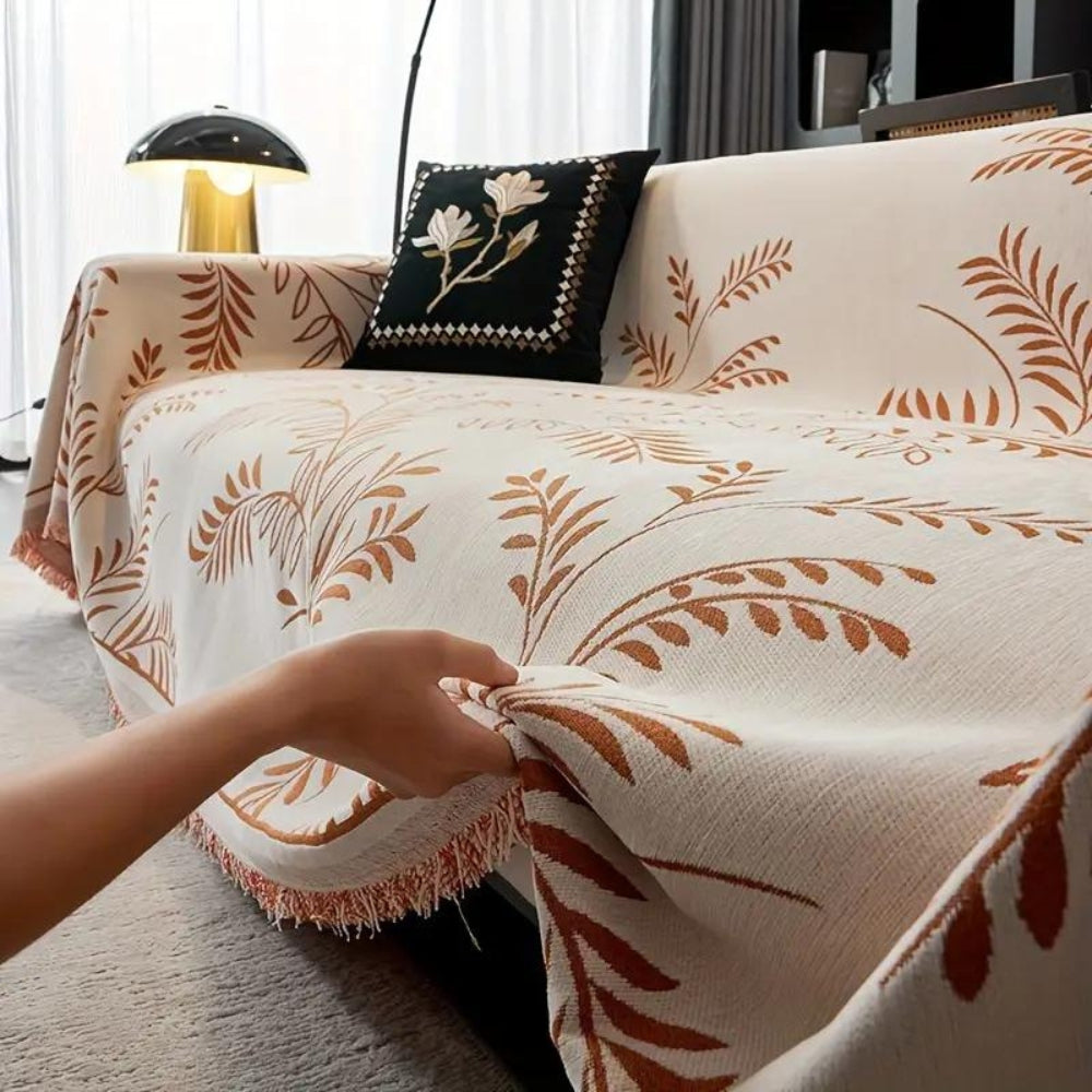 Plush Fleece Sofa Slipcover