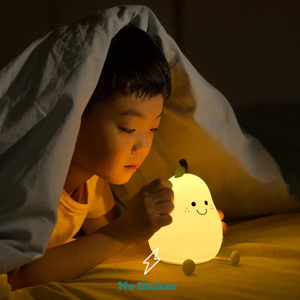 Soft Glow Bedside Night Light for Better Sleep - Luxicro
