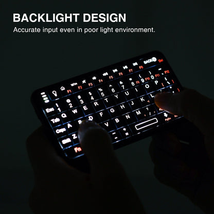 Portable 2 in 1 Wireless Compact Keyboard