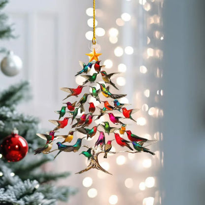 Vibrant Bird Christmas Decoration - Luxicro