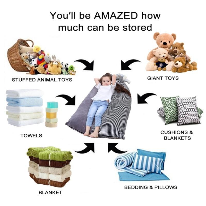 Big Plush Kids Bean Bag Chair