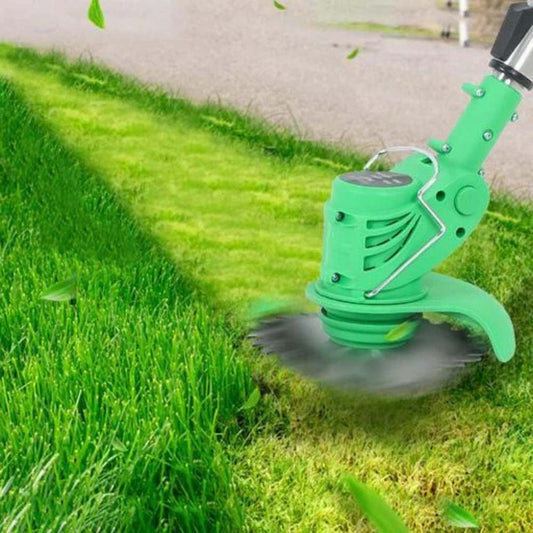 Cordless Yard Trimmer with Adjustable Length Blade - Luxicro