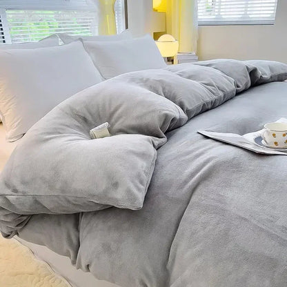Cozy Warm Fleece Bedding Set