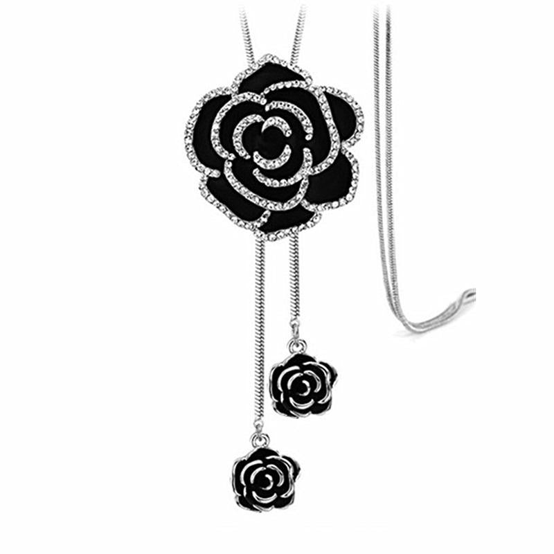 Cozy Longline Sweater Necklace for Ladies