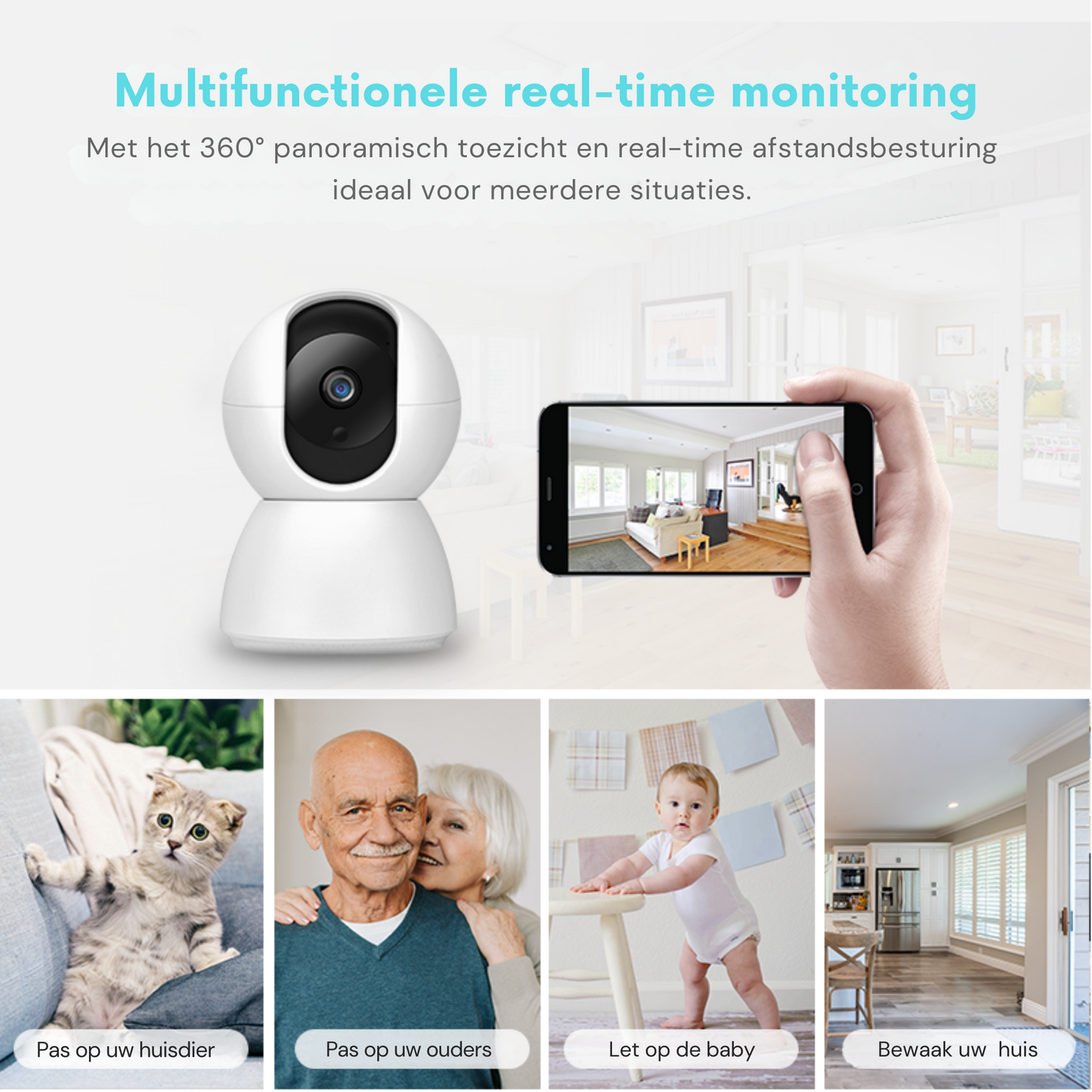 Pet Monitor Smart Pet Camera - Stay Connected
