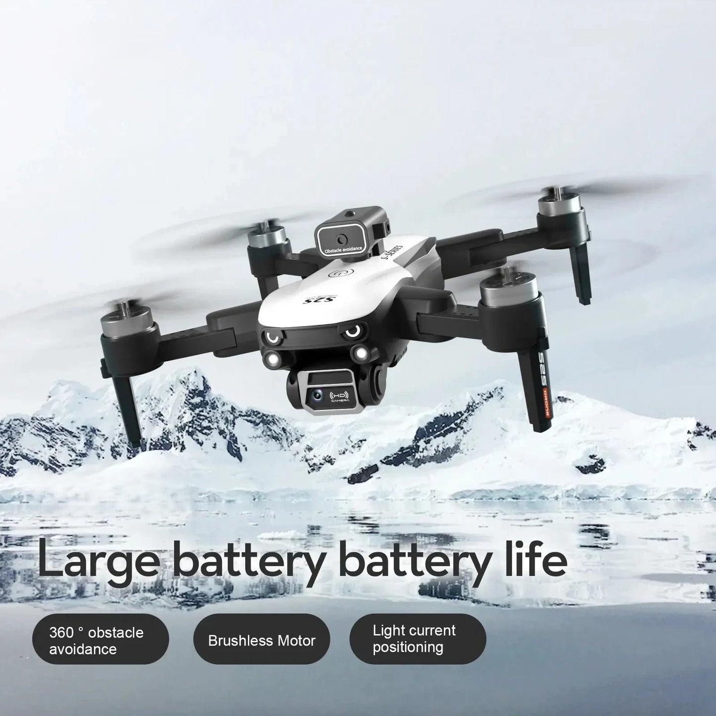 Compact Travel Foldable Smartwatch Drone