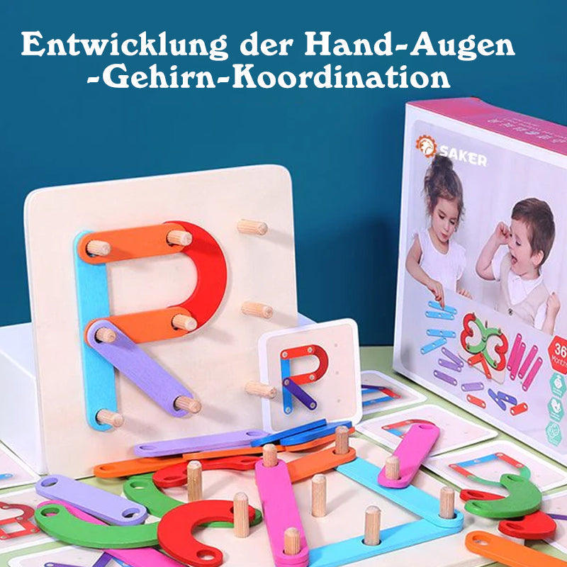 Learning Wooden Building Block Set