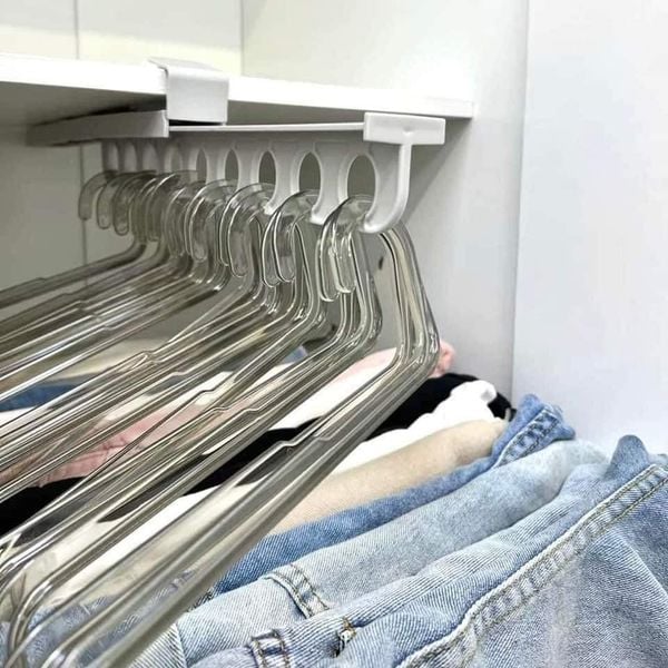 Compact Folding Closet Storage System