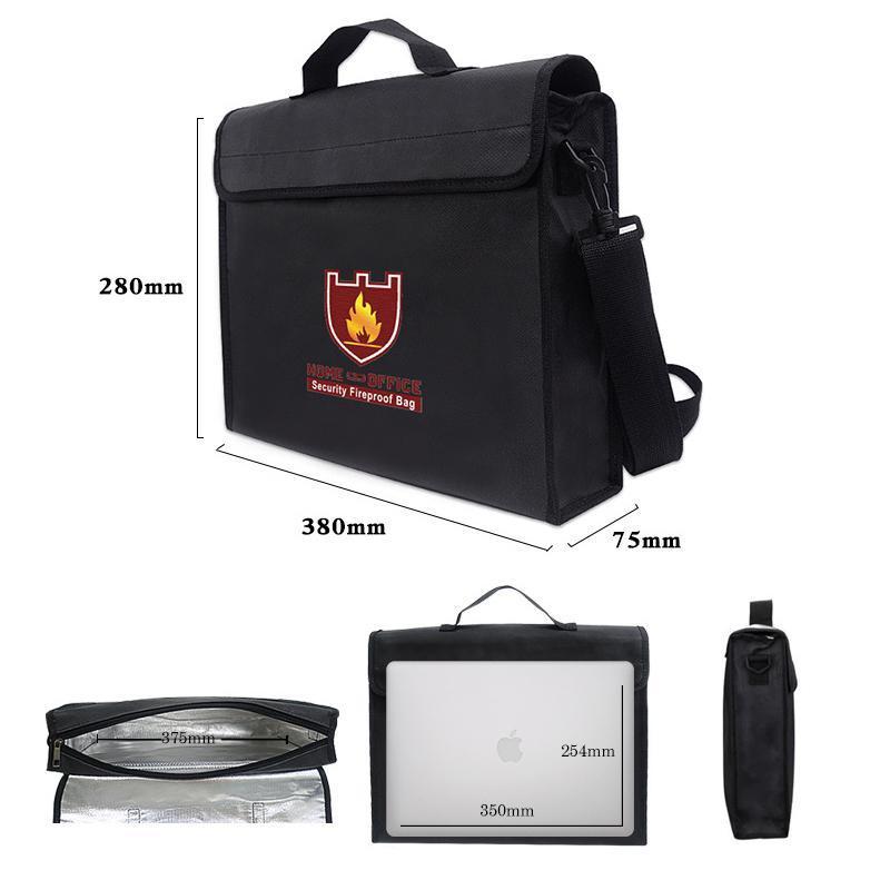 Fireproof Office Document Storage Bag