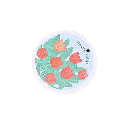 Vibrant Flower Pattern Absorbent Kitchen Towel