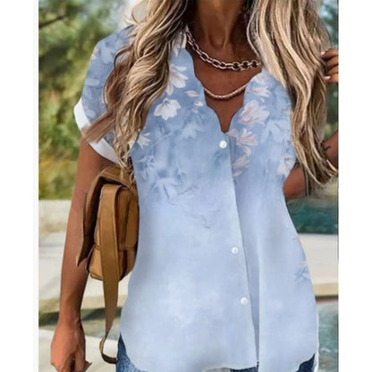Pretty Floral Women's Blouse