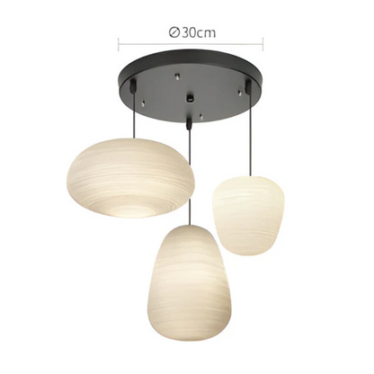 Beautiful Hanging Glass Pendant Lamp