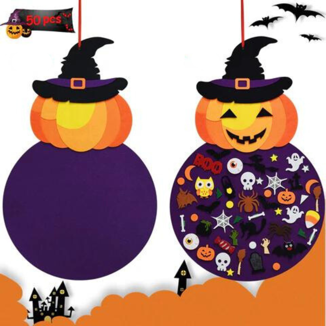 Fun DIY Halloween Felt Craft Kit