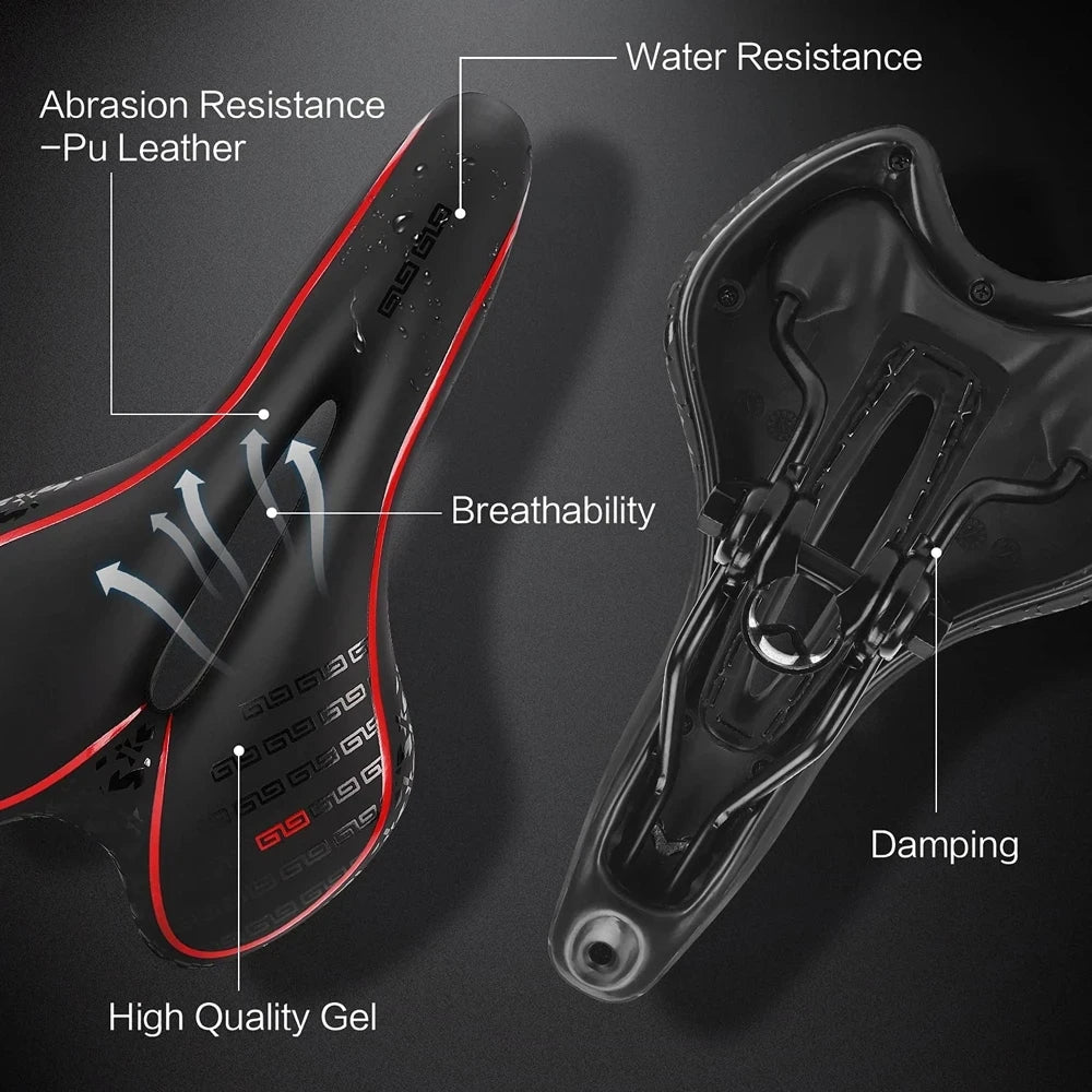 Comfortable Cycling Seat for Road and Mountain Bikes