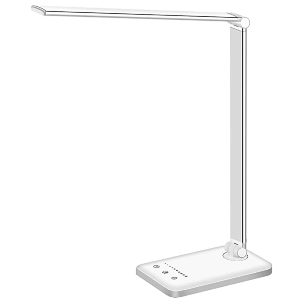 Bright LED Office Lamp with USB Charger