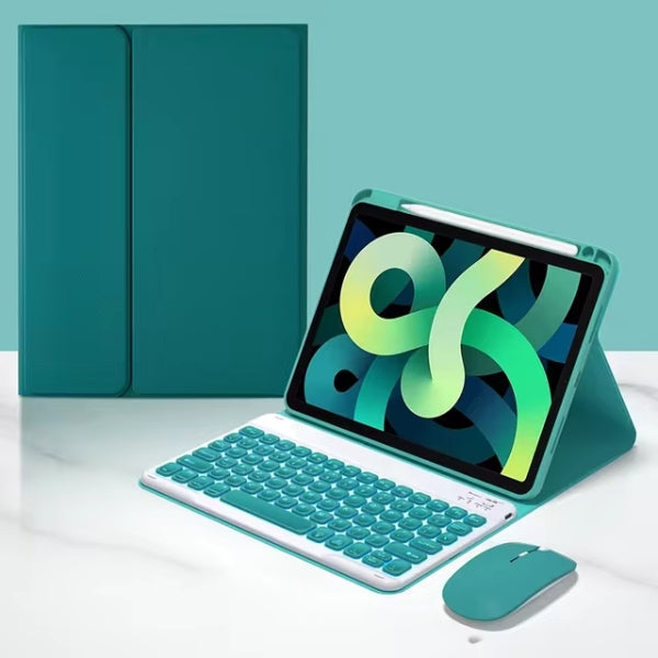 Wireless Bluetooth iPad Keyboard Cover with 360 Spin