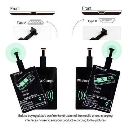 Quick Universal Wireless Charger Receiver