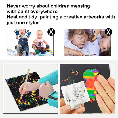 Vibrant Scratch Off Gift Cards with Fun Colors