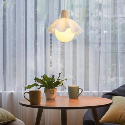 Delicate Flower Pendant Light