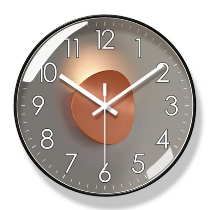Contemporary Decorative Wall Clock with Sleek Style
