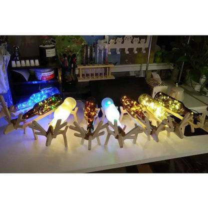 Beautiful Clear Glass Table Lamps