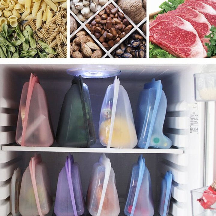 Reusable Food Storage Bags - Eco Friendly and Practical