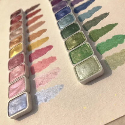 Bright 20 Piece Watercolor Painting Set