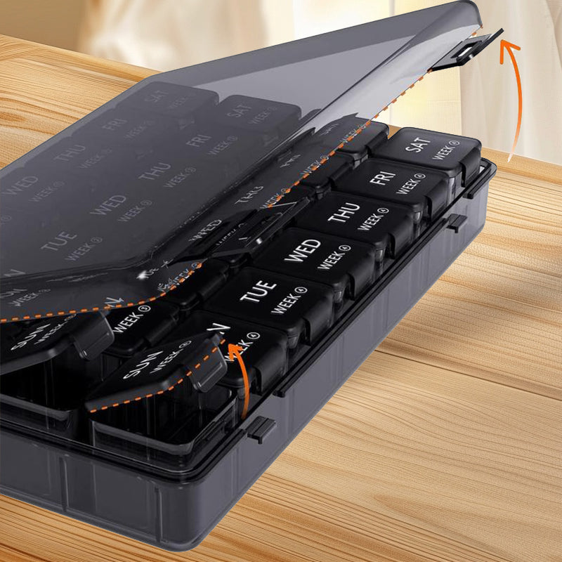 Large Capacity Pill Box Organizer