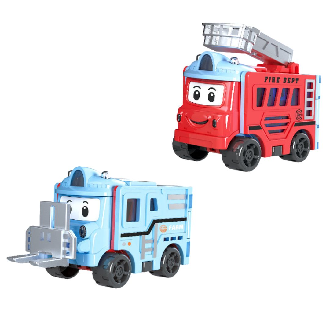 Cool Convertible Toy Vehicle Set