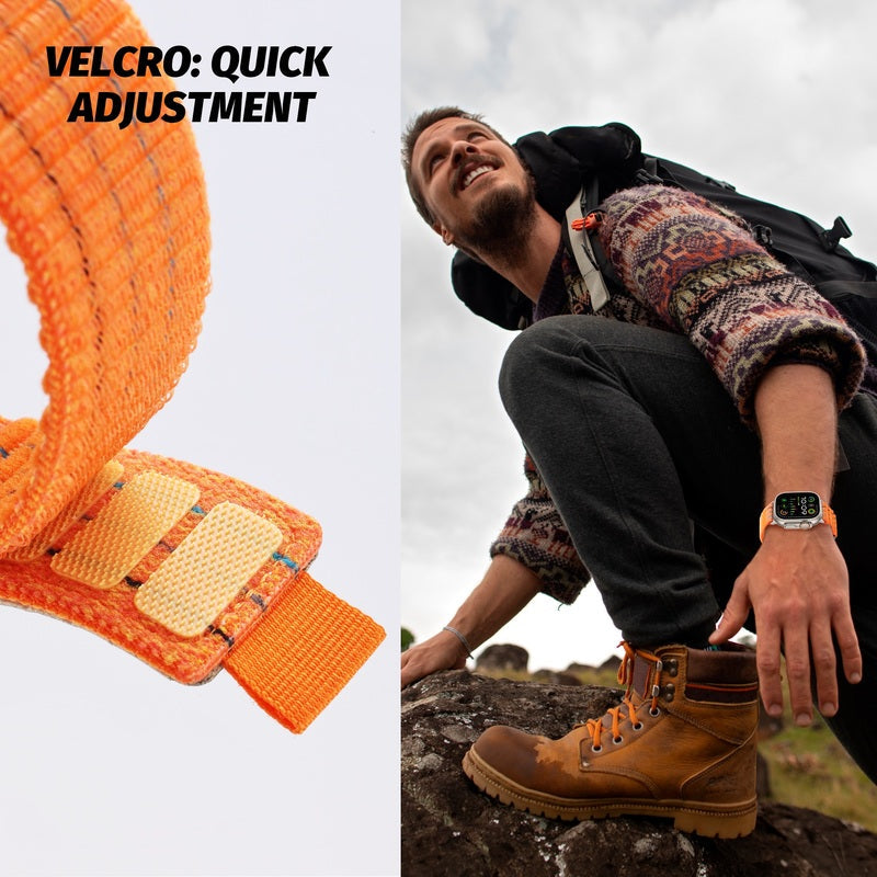 Durable Sport Loop Nylon Strap For Apple Watch
