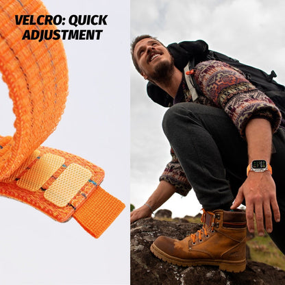 Durable Sport Loop Nylon Strap For Apple Watch