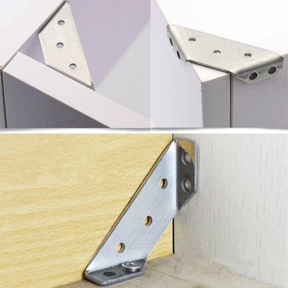 Durable Steel Corner Support for Shelves