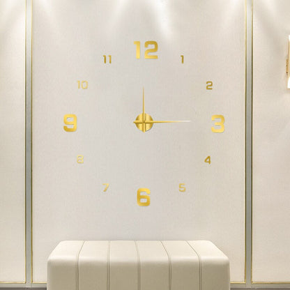 Unique Modern Quartz Wall Clock Elegant Home Decor